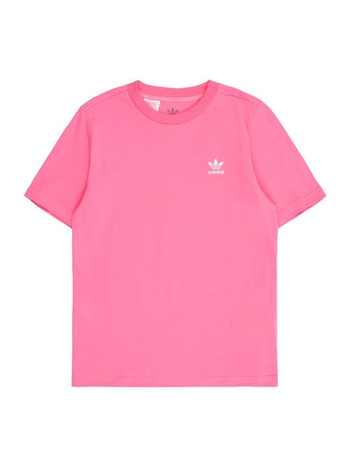 ADIDAS ORIGINALS Shirts 'Trefoil Essentials'  lys pink / hvid