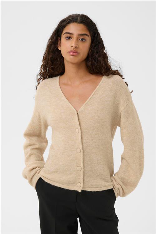 Se SOAKED IN LUXURY Cardigan 'Hedaya'  creme ved About You