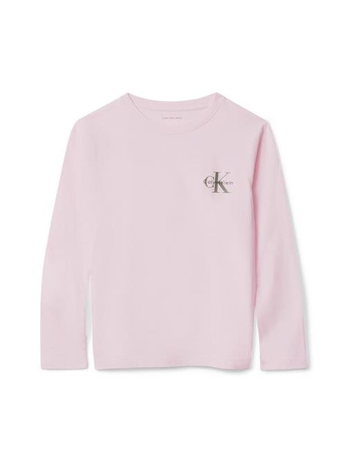 Calvin Klein Jeans Bluser & t-shirts  mudderfarvet / pastelpink / sort