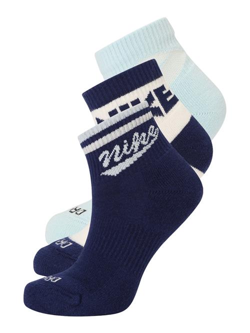 NIKE Sportssokker  natblå / lyseblå / offwhite