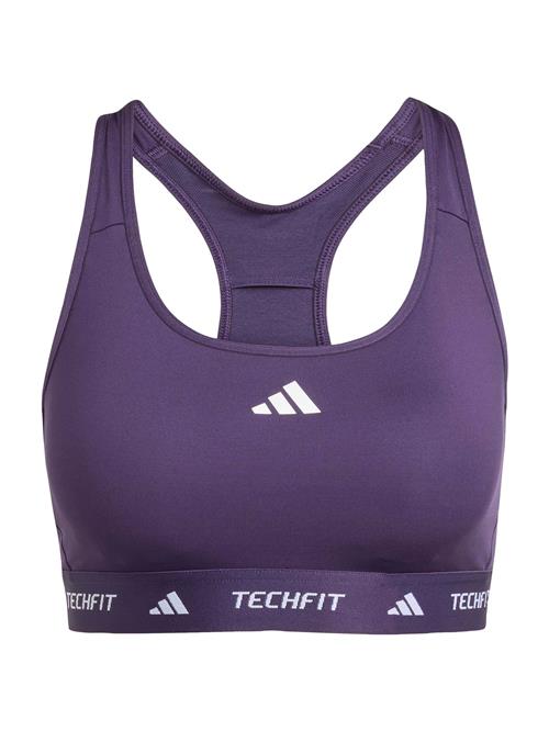 ADIDAS PERFORMANCE Sports-BH  lilla / hvid