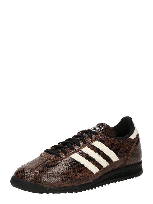 ADIDAS ORIGINALS Sneaker low 'SL 72'  brun / sort / hvid