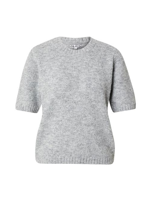 OBJECT Pullover 'OBJSAGGIA'  grå-meleret