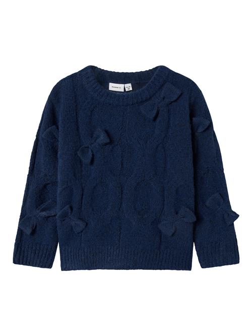 Se NAME IT Strik Trøje Olivia Navy Blazer hos SmartKidz