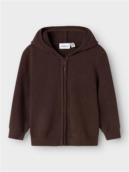 Se NAME IT Strik Cardigan Onilla Seal Brown hos SmartKidz