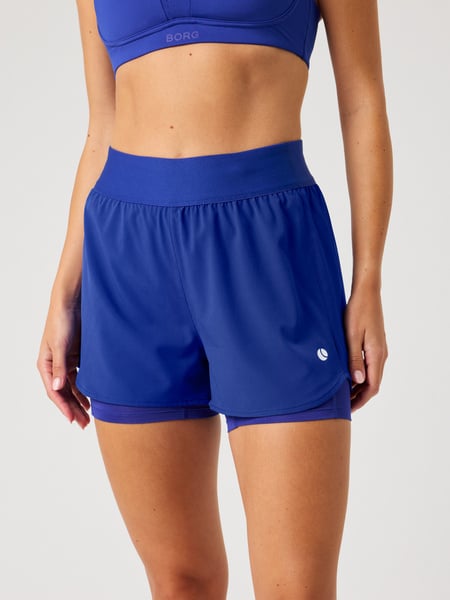 Björn Borg Ace 2 In 1 Shorts Blå, XXL
