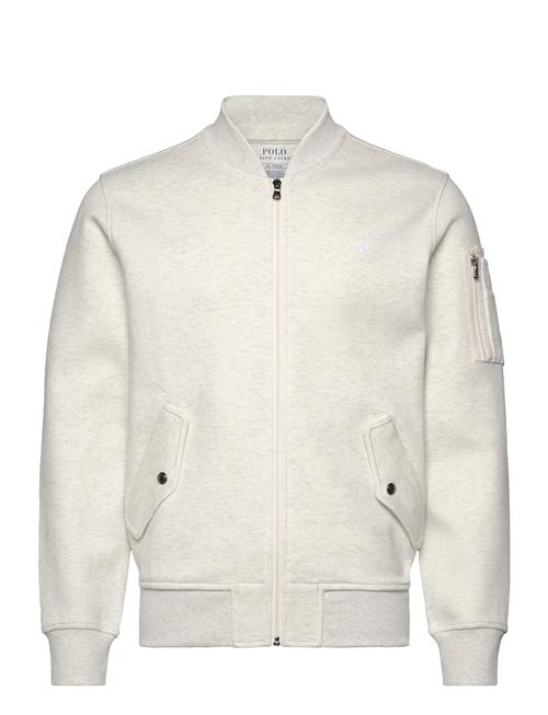 Double-Knit Bomber Jacket Polo Ralph Lauren Grey