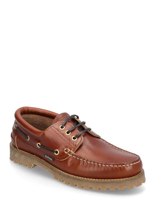 Se Barbour Deck Boat Shoe Barbour Brown ved Booztlet