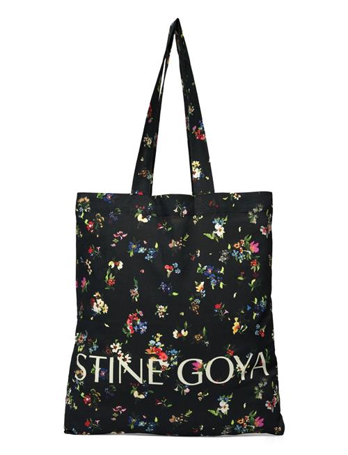 2285 Tote Bags, Cotton Tote STINE GOYA Black