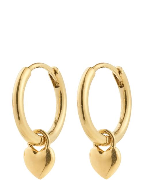 Alaia Earrings Gold-Plated Pilgrim Gold