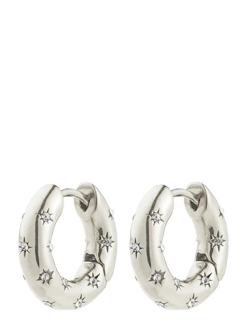 Nevaeh Hoops Silver-Plated Pilgrim Silver