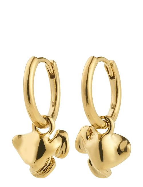 Luis Earrings Gold-Plated Pilgrim Gold