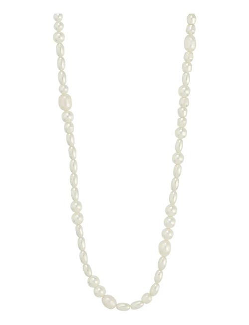 Elliana Necklace Gold-Plated Pilgrim White
