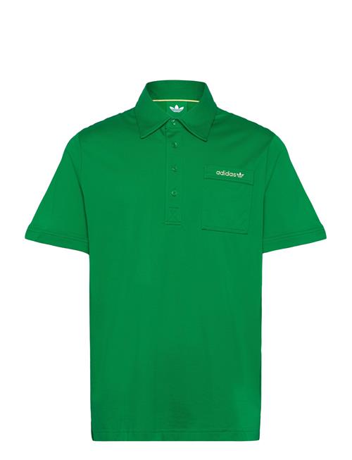 S Pocket Polo Adidas Golf Originals Green