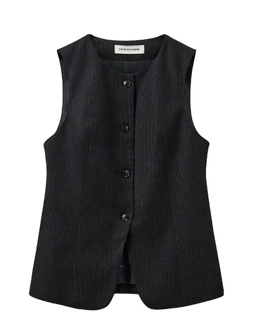 Se Merthasw Vest Sofie Schnoor Black ved Booztlet