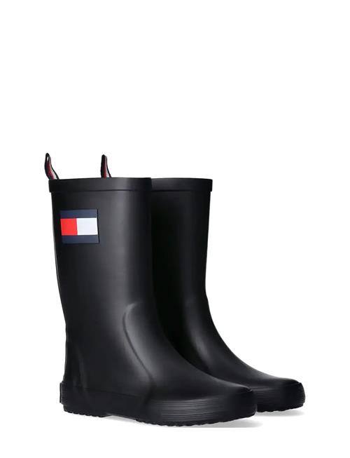 Tommy Hilfiger Flag Rubber Boots Tommy Hilfiger Black