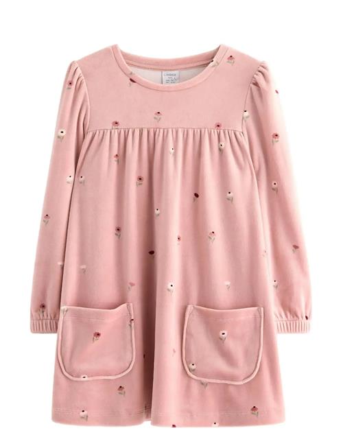 Tunika I Velour Lindex Pink