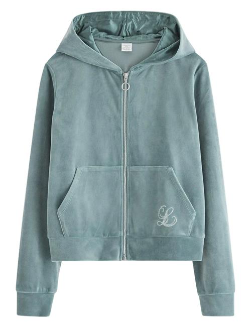 Hettegenser I Velur Lindex Blue