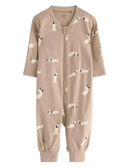 Pyjamas Dogs Aop Lindex Beige