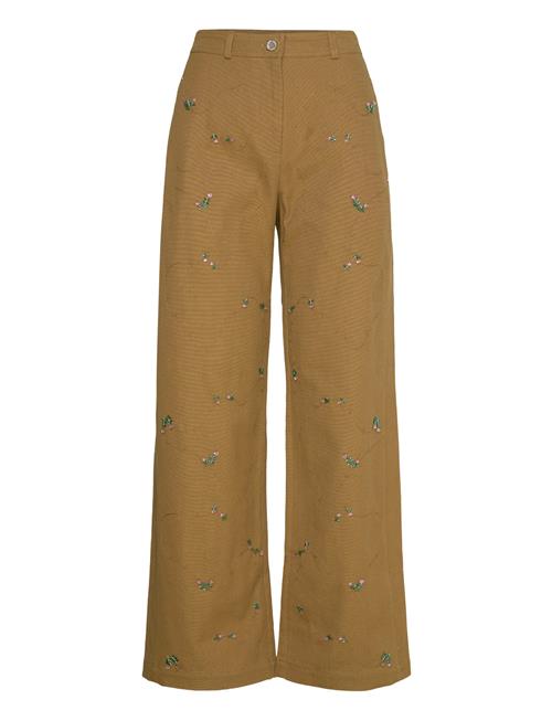 Se 2368 Beaded Embellished Canvas, Uti STINE GOYA Yellow ved Booztlet