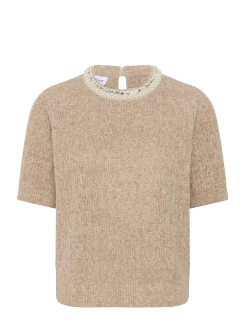 Se Makennasz Pullover Saint Tropez Beige ved Booztlet
