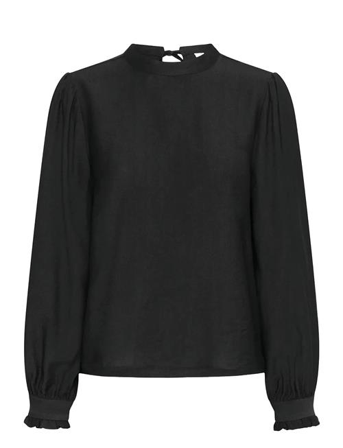 Karea Solid Blouse Kaffe Black