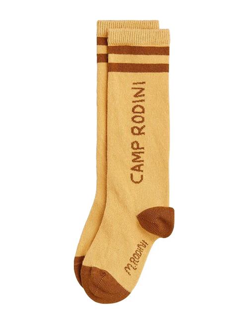 Camp Rodini Knee-High Socks Mini Rodini Beige