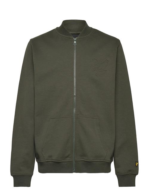 Embossed Eagle Track Jacket Lyle & Scott Khaki