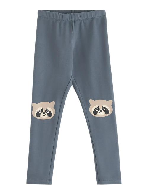 Leggings Racoon Knee Patch Lindex Blue
