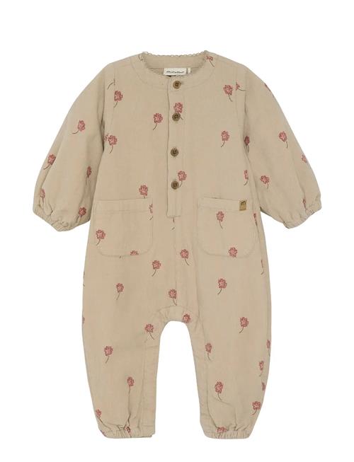 Suit Corduroy W. Lining Minymo Beige