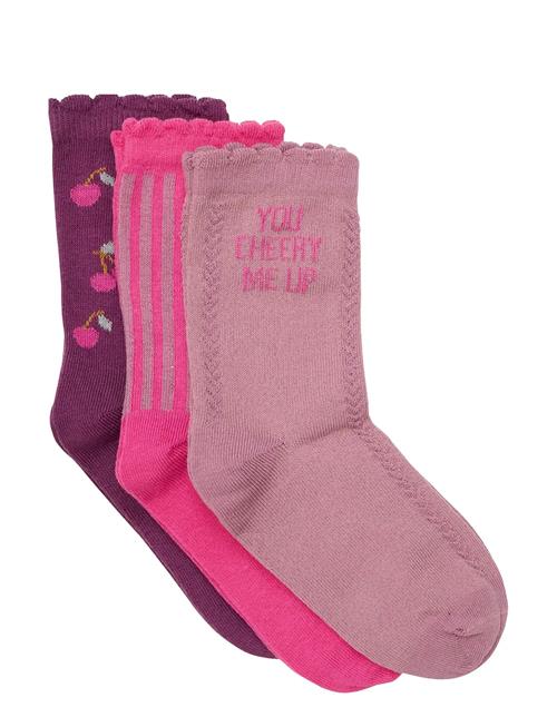 3-Pack Socks Minymo Patterned