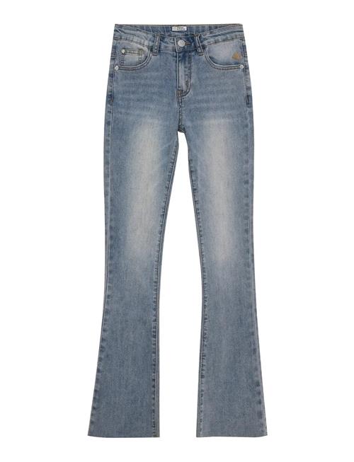 Flared Fit Medium Denim Indian Blue Jeans Blue