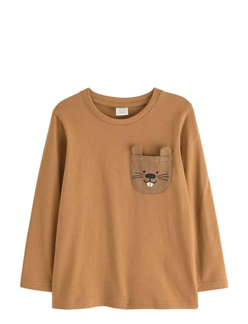 Long-Sleeved Top Lindex Brown