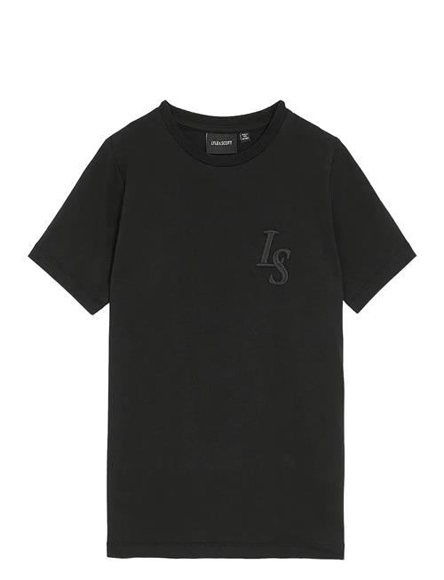 L&S Monogram T-Shirt Lyle & Scott Black