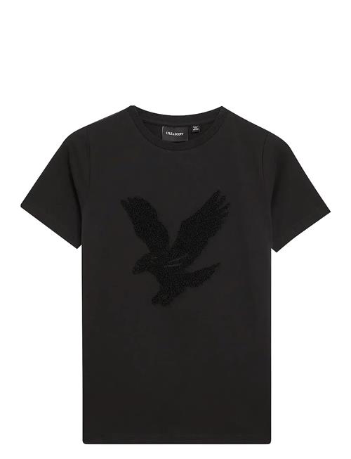 Towelling Eagle T-Shirt Lyle & Scott Black