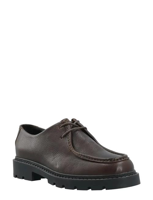 Biajeff Moc Toe Texas Tumbled Bianco Brown