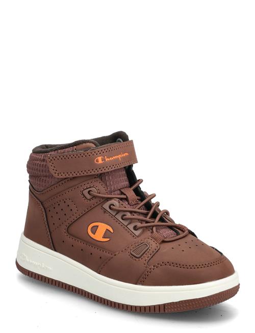 Rd18 Comb Mid B Ps Mid Cut Shoe Champion Brown