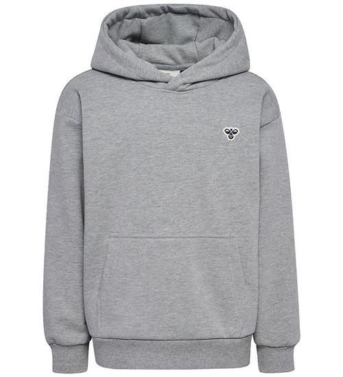 Hummel Hættetrøje - HmlJR - Grey Melange