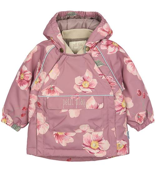 Petit Piao Vinterjakker - Autumn Anemone AOP