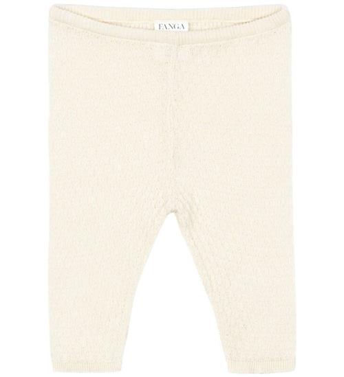 Fanga Fontana Bukser - Strik - Venti Pointelle - Antique White