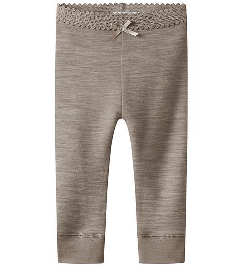 Name It Leggings - Uld/Viskose - NbfWyla - Satellite
