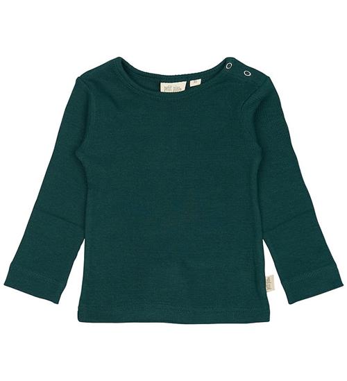 Petit Piao Bluse - Rib - Modal - Dark Sea