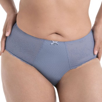 Rosa Faia Trusser Eloise High Waist Brief Blå 38 Dame