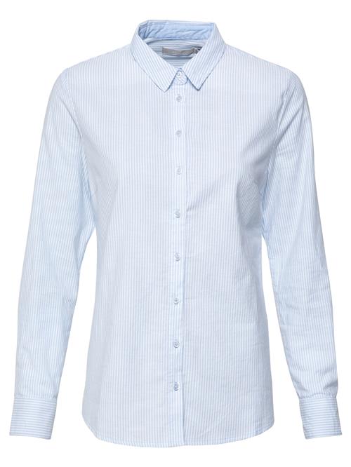 Fransa Bluse 'Oxford'  lyseblå / hvid