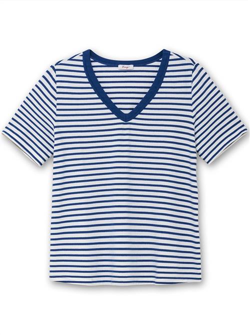 SHEEGO Shirts  blå / hvid