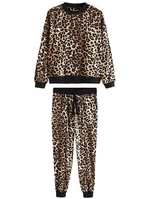 Next Pyjamas  beige / lysebeige / brun / sort