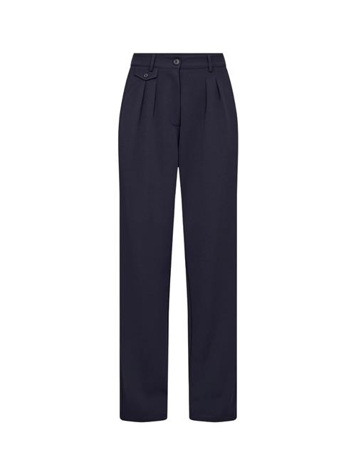Soyaconcept Bukser med lægfolder 'SIHAM'  navy