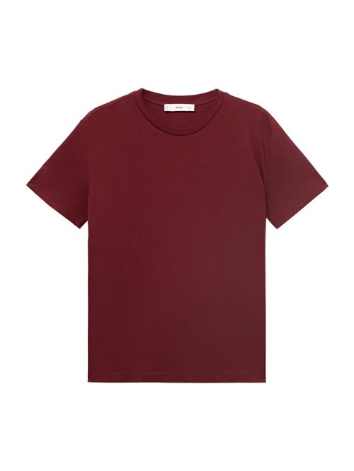 MANGO Shirts 'Chals'  mørkerød
