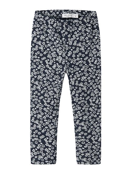 NAME IT Leggings 'NMFDAVINA'  navy / hvid