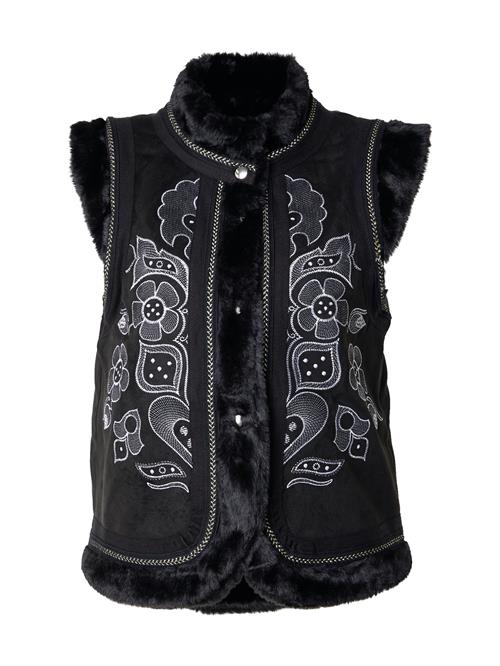 Derhy Vest 'RESULTAT'  sort / hvid